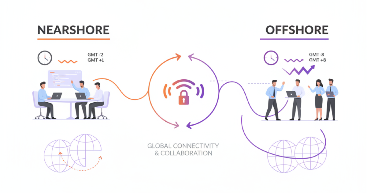 Nearshore vs Offshore Development: Complete Comparison Guide [2026]