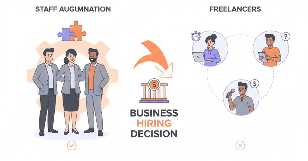 Staff Augmentation vs Freelancers: Which Is Better for Your Project?